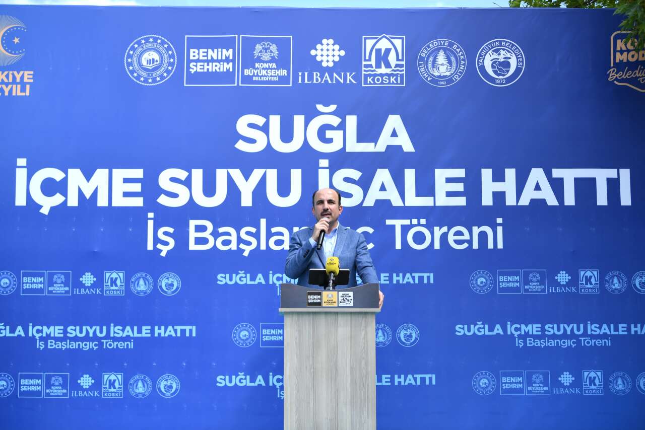Dev proje başladı! Konya’da iki ilçe daha kesintisiz içme suyuna kavuşacak 6